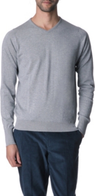 JOHN SMEDLEY Roe cotton jumper