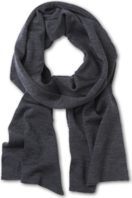 JOHN SMEDLEY Thymus scarf (Charcoal