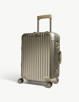 aluminum topas suitcase