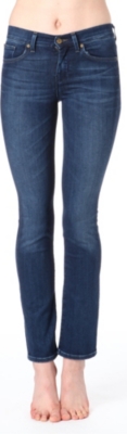 7 FOR ALL MANKIND Straight high-rise jeans