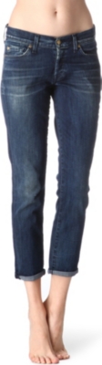 7 FOR ALL MANKIND Josefina slim-fit mid-rise boyfriend jeans (Soulcalifornia