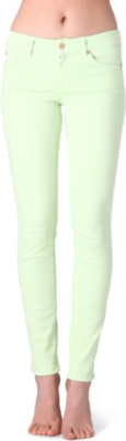 7 FOR ALL MANKIND Skinny mid-rise jeans