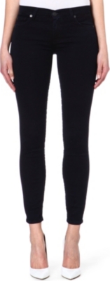 7 FOR ALL MANKIND The Skinny Gummy low-rise jeans