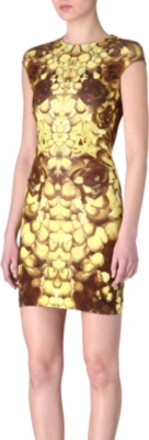 MCQ ALEXANDER MCQUEEN Rose petal dress