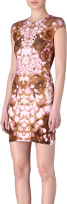 MCQ ALEXANDER MCQUEEN Rose petal dress