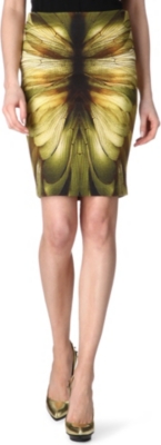 MCQ ALEXANDER MCQUEEN Dragonfly-print skirt