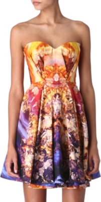 MCQ ALEXANDER MCQUEEN Printed dress
