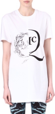 MCQ ALEXANDER MCQUEEN Logo t-shirt dress