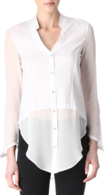 HELMUT LANG Silk and cotton shirt