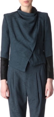 HELMUT LANG Jacquard waterfall jacket