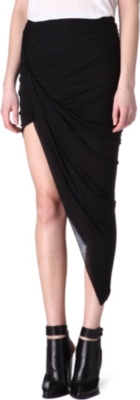 HELMUT LANG Kinetic draped skirt