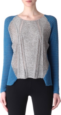 HELMUT LANG Colourblock jumper