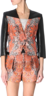 HELMUT LANG Medallion jacquard jacket