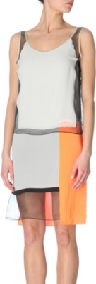 HELMUT LANG Colour-block dress