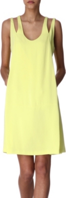 ALEXANDER WANG Racerback silk dress