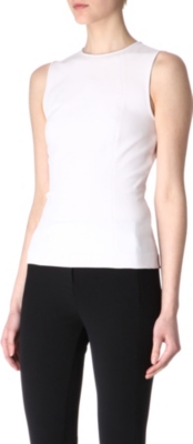 T BY ALEXANDER WANG Stretch-crepe top