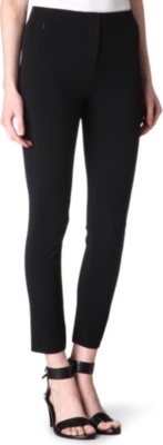 T BY ALEXANDER WANG Stretch-crepe trousers