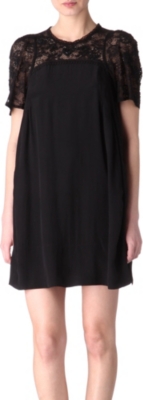HIGH Embellished lace dress