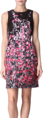 RED VALENTINO Floral print shift dress