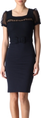 RED VALENTINO Bow-waist dress