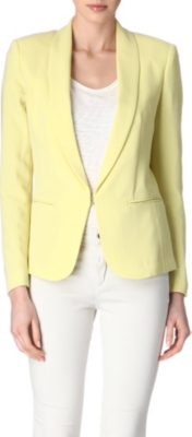 RAG & BONE Silver tuxedo jacket