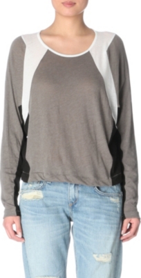RAG & BONE Moto cropped top