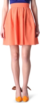 CARVEN Seersucker skirt