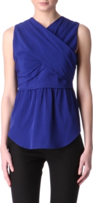 CARVEN Criss-cross top