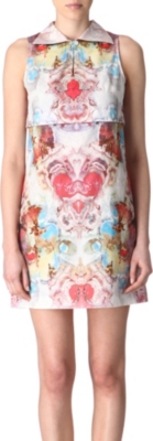 CARVEN Opera-print dress