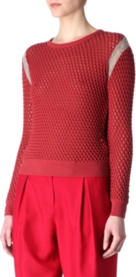 CARVEN Thread-shoulder jumper