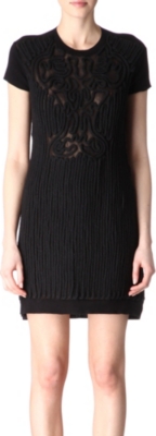 CARVEN Rope-embroidered dress