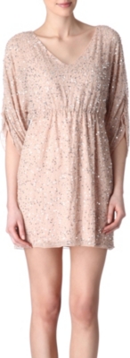 ALICE & OLIVIA Olympia sequinned silk dress