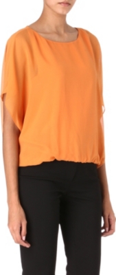 ALICE & OLIVIA Strayla draped top