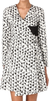 JW ANDERSON Painted buckle-wrap dress