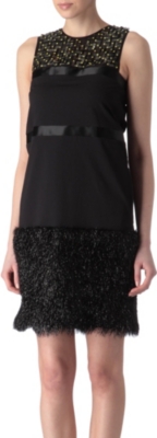 EUDON CHOI Sequin shift dress