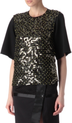 EUDON CHOI Brahms sequin top