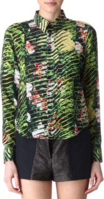 KENZO Jungle-print shirt