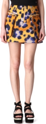 KENZO Leopard skirt