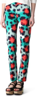 KENZO Leopard-print trousers