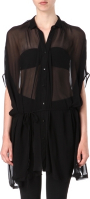 JNBY Sheer chiffon shirt