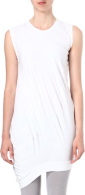 JNBY Asymmetric stretch-cotton tank
