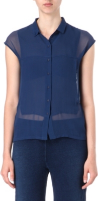 JNBY Sheer chiffon shirt