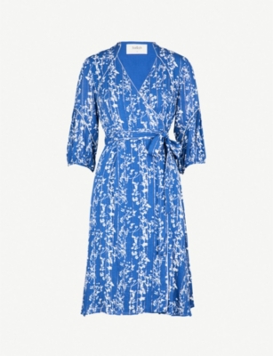 woven wrap dress