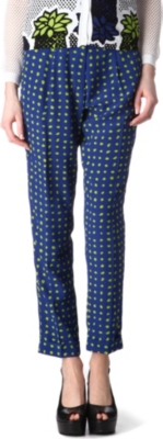 MOSCHINO CHEAP AND CHIC Polka-dot trousers