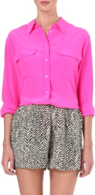 EQUIPMENT Signature solid shirt