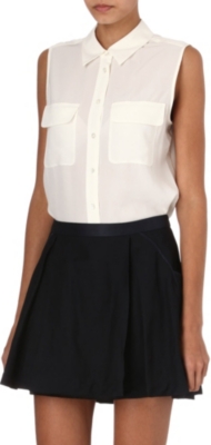 EQUIPMENT Signature sleeveless shirt