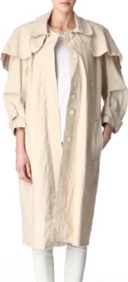 ACNE Lake Light trench coat