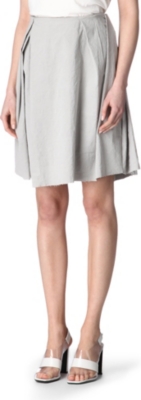 ACNE Liberty twill skirt