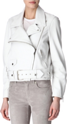 ACNE Merci leather biker jacket