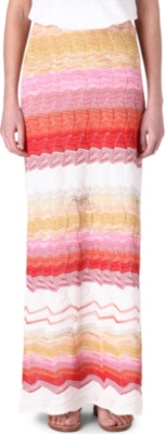 MISSONI Fine-knit maxi skirt